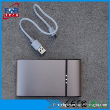 Super Slim Portable Power Bank Battery Charger 5000mah with Double Sided Logo Printing
